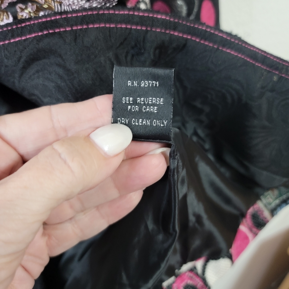 Mistror Image Inspired Patchwork Pink & Black Wom… - image 5